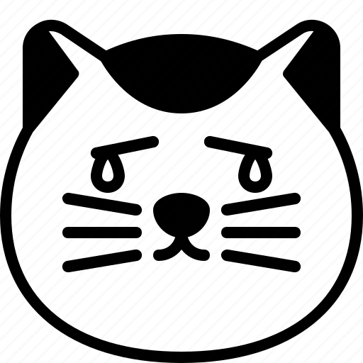 Cat, emoji, sm, face, animal, pet, emotion icon - Download on Iconfinder