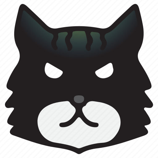 Cat, cute, devil, emoji, kawaii icon - Download on Iconfinder