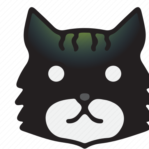 Cat, cute, emoji, kawaii, shocked icon - Download on Iconfinder