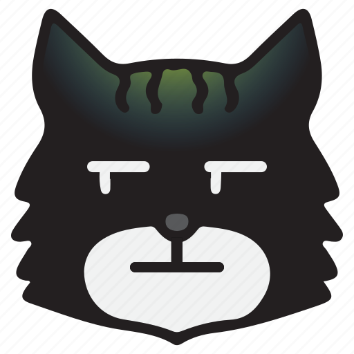 Annoying, cat, cute, emoji, kawaii icon - Download on Iconfinder