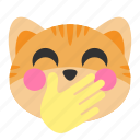 amazing, cat, emoji, expression, face, hand, mouth 