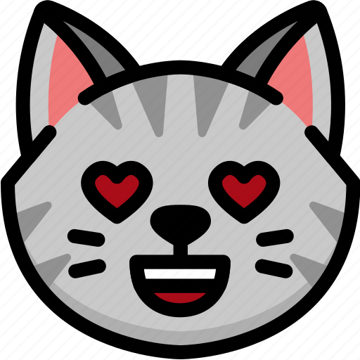 Emoji, emotion, expression, face, feeling, love, pet icon - Download on Iconfinder