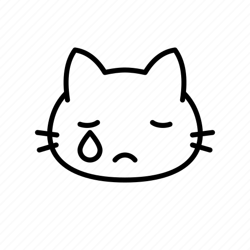 Sad, unhappy, face, expression, emoticon, cry icon - Download on Iconfinder