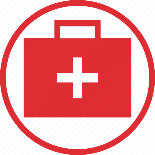 Bag, cross, emergency, help, medical, aid, healthcare icon - Download on Iconfinder
