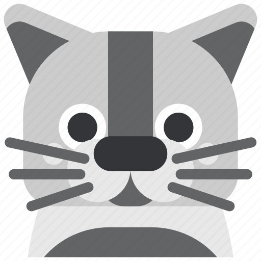 Animal, avatar, cat, face, kitten, pet, pussy icon - Download on Iconfinder