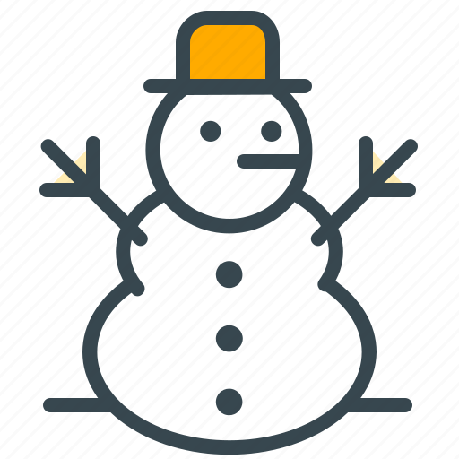 Snowman, celebration, christmas, snow, winter, xmas icon - Download on Iconfinder