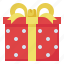 box, celebaration, gift, location, shopping 