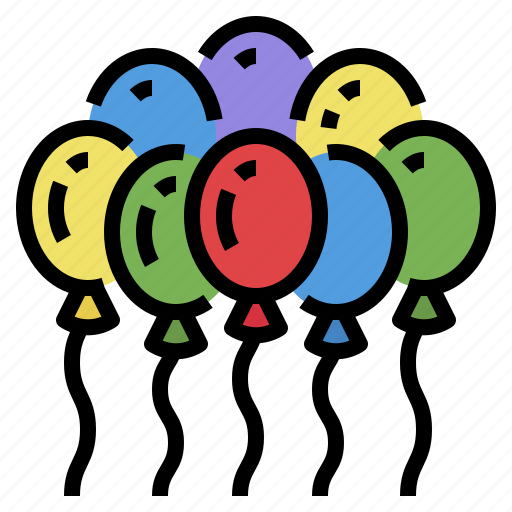 Balloon, celebaration, christmas, decoration, party icon - Download on Iconfinder