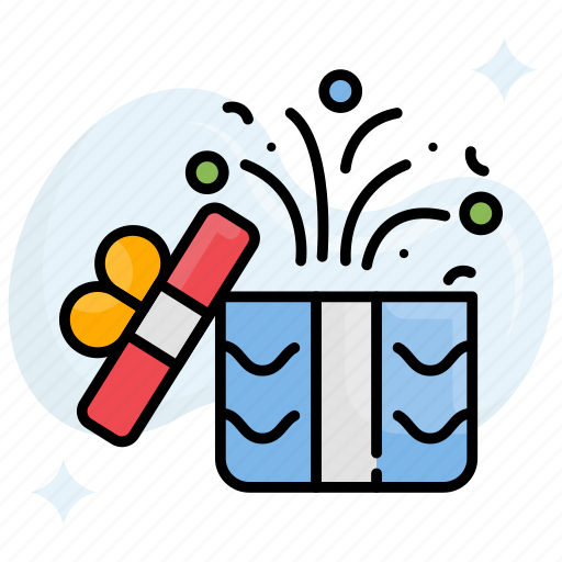 Birthday, christmas, gift, present, surprise icon - Download on Iconfinder