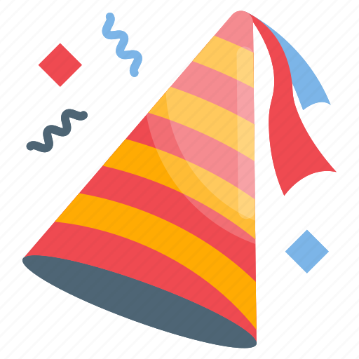 Partyhat, birthday, celebration, hat, kids, party icon - Download on Iconfinder