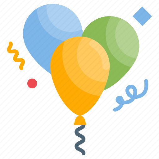 Balloons, celebration, olympics, colorful icon - Download on Iconfinder