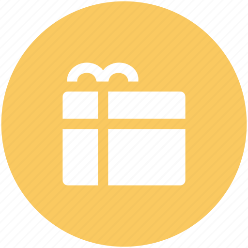 Christmas gift, gift, gift box, present, present box, wrapped gift icon - Download on Iconfinder