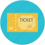 entry pass, museum ticket, pass, theater ticket, ticket 