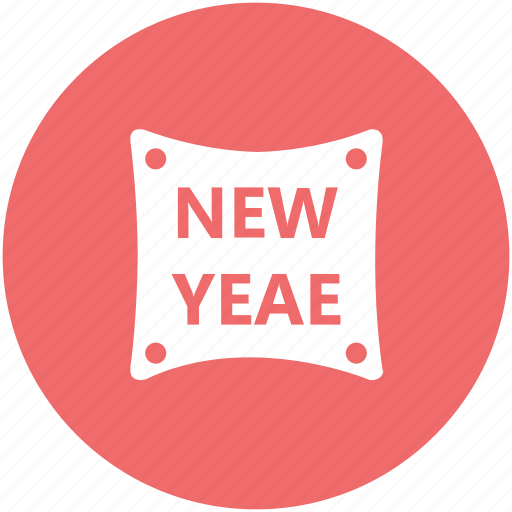 Label, new year, new year banner, new year label, new year sticker, tag icon - Download on Iconfinder