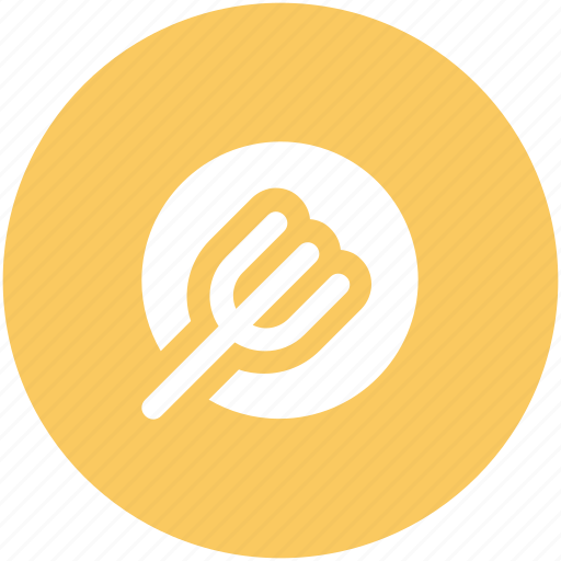 Dining, eating, flatware, fork, plate, tableware icon - Download on Iconfinder