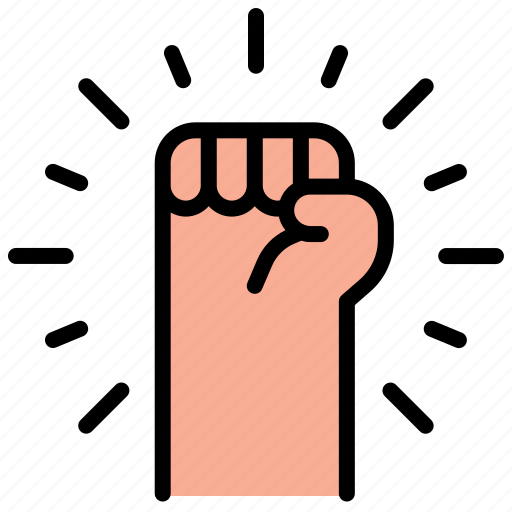 Fist, success, celebration, fight, victory icon - Download on Iconfinder