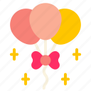 balloon, ribbon, celebration, decoration, party