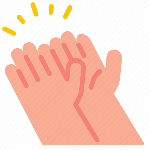 Clapping, hand, applause, celebration, party icon - Download on Iconfinder