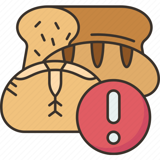 Gluten, flour, bread, pastry, food icon - Download on Iconfinder