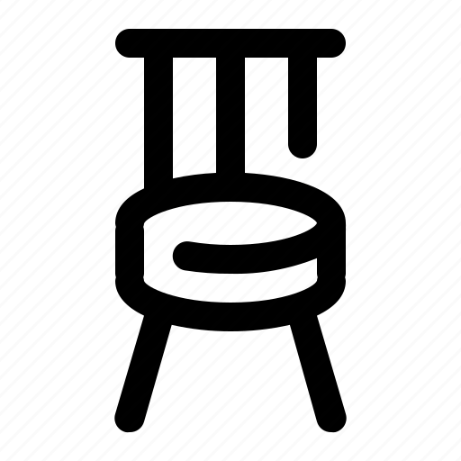 Chair, table, furniture, interior, seat, home, property icon - Download on Iconfinder