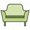 chair, couch, decor, furniture, interior, seat, sofa