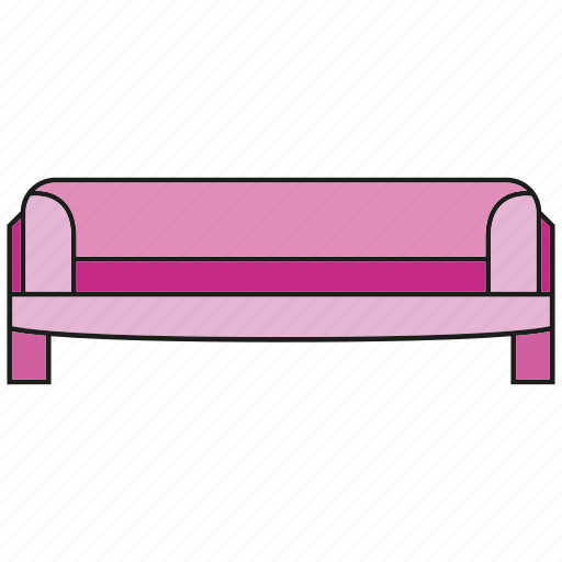 Bench, chair, couch, furniture, interior, seat, sofa icon - Download on Iconfinder