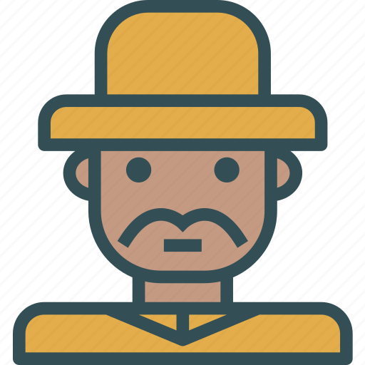 Avatar, character, gipsy, profile, smileface icon - Download on Iconfinder