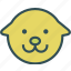 avatar, character, dog, profile, smileface 