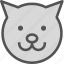 animal, avatar, cat, character, profile, smileface 