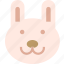 animal, avatar, bunny, character, profile, smileface 