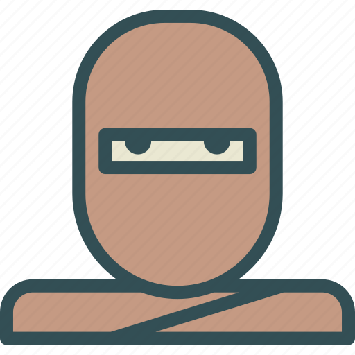 Avatar, character, ninja, profile, smileface icon - Download on Iconfinder