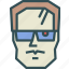 avatar, character, profile, smileface, terminator 
