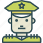 avatar, character, policemale, profile, smileface 