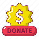 badge, blood, cartoon, charity, concept, donate, object