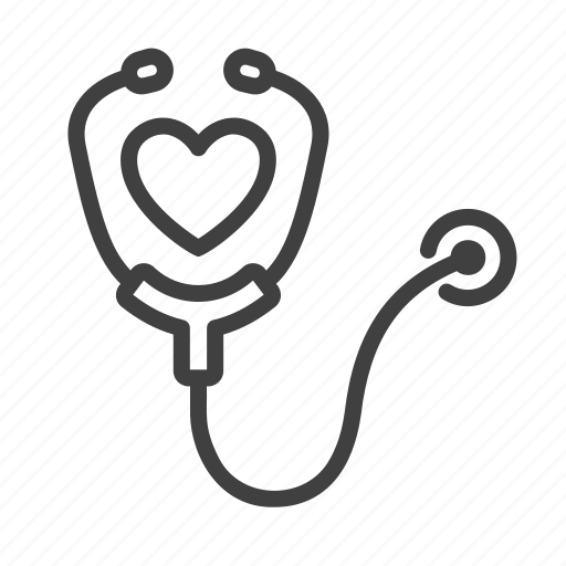 Medical, aid, stethoscope, heart, health, medicine, healthcare icon - Download on Iconfinder