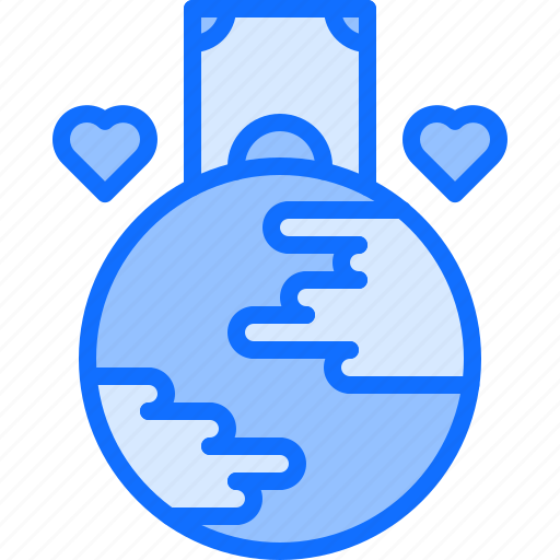 Earth, planet, money, love, charitable, organization, donation icon - Download on Iconfinder