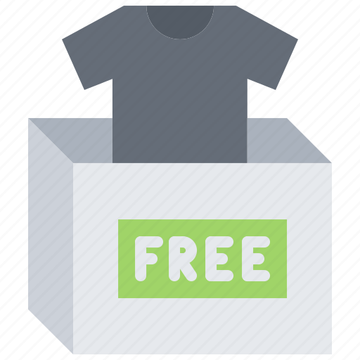 Box, clothes, free, charitable, organization, donation icon - Download on Iconfinder