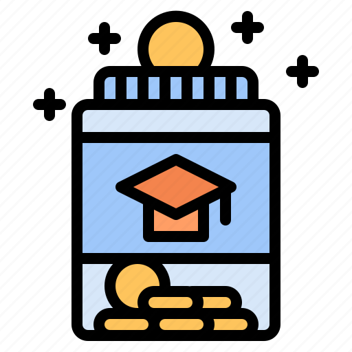 Education, donation, charity, fund, saving, investment, foundation icon - Download on Iconfinder
