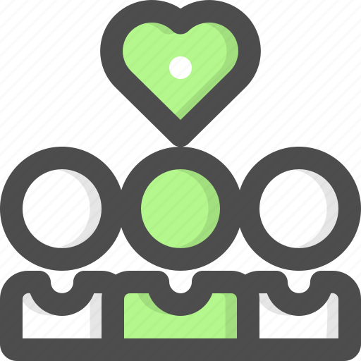 Care, charity, crowd, crowdfunding, donate, donation, heart icon - Download on Iconfinder