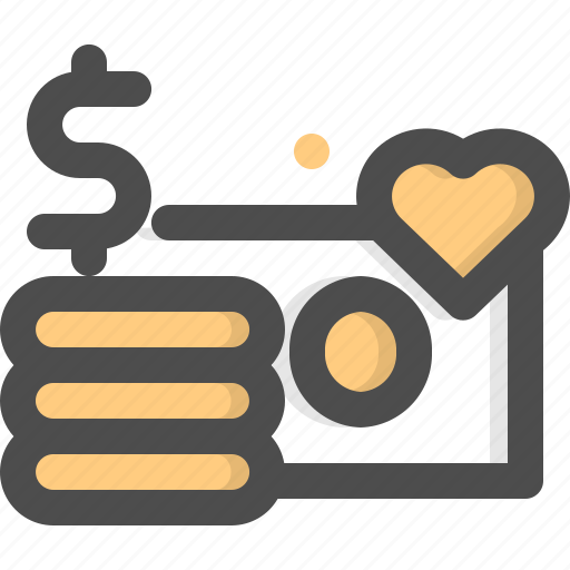 Box, contribution, dollar symbol, donate, donation, money, sympathy icon - Download on Iconfinder