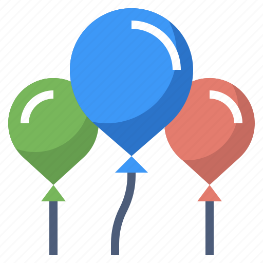 Balloon, birthday, bump, decoration, ornament, party, technology icon - Download on Iconfinder