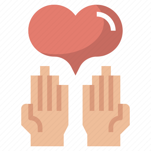 Charity, gesture, give, hands, love, loving, shapes icon - Download on Iconfinder