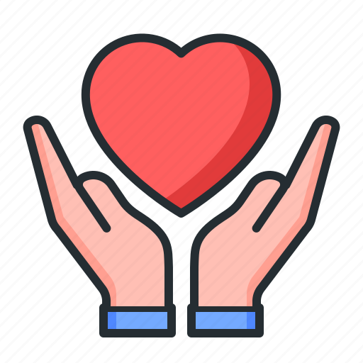 Charity, love, care, hands icon - Download on Iconfinder