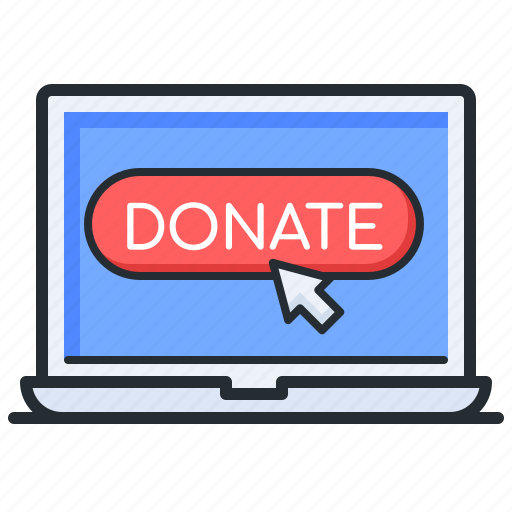 Online, donation, charity, help icon - Download on Iconfinder