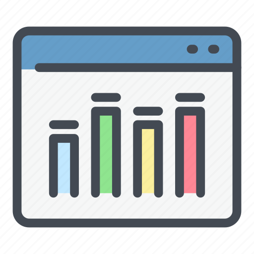 Web, page, online, chart, report, analytics, statistics icon - Download on Iconfinder