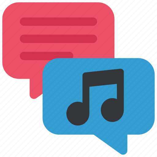 Chat, communication, media, message, music, social, sound icon - Download on Iconfinder