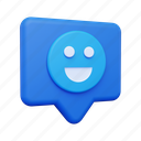 chat, emoji, talk, message, comment, speech, bubble 
