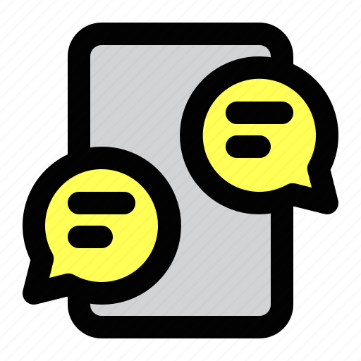 Chat, communication, bubble, speech, talk icon - Download on Iconfinder