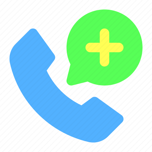 Chat, communication, call, add, speech icon - Download on Iconfinder