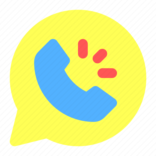 Chat, communication, speech, bubble, phone icon - Download on Iconfinder